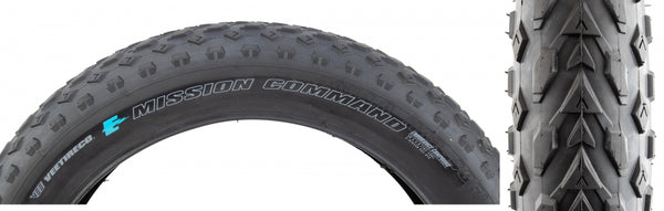 VEE MISSION COMMAND 20x4.0 BK/BK WIRE/26 ENDURO/OVER RIDE E50