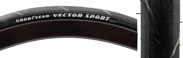 GOODYEAR VECTOR SPORT 700x25 BLACK FOLD HP/DUAL/RSH