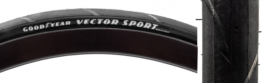 GOODYEAR VECTOR SPORT 700x28 BLACK FOLD TR/HP/DUAL/RSH