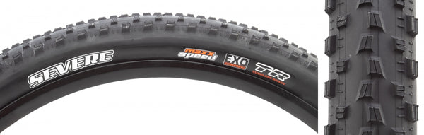 MAX SEVERE 29x2.25 BLACK FOLD/120 MSPD/EXO/TR