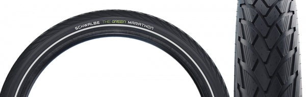 SWB MARATHON 700x25 PERF TWIN SKIN GN-GUARD BK/BK/REF ADDIX ECO E25 WIRE