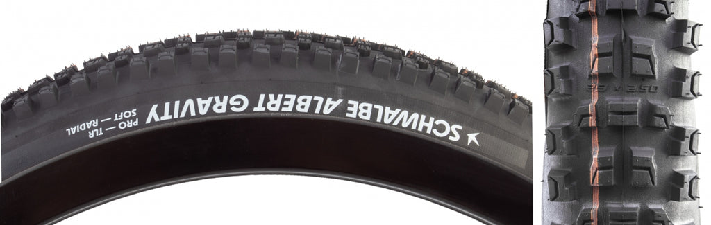 SWB ALBERT 29x2.5 EVO GRAVITY PRO RADIAL BK/BSK ADDIX SOFT TLR E50 FOLD