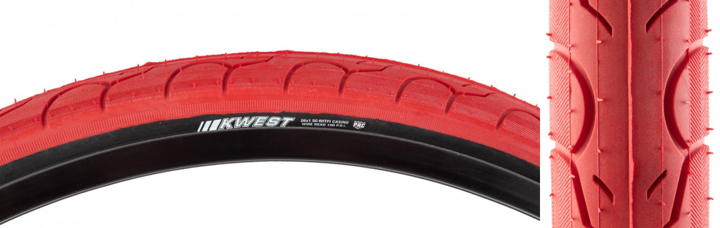 KEN KWEST 26x1.5 RD/BSK 100lb K193 WIRE