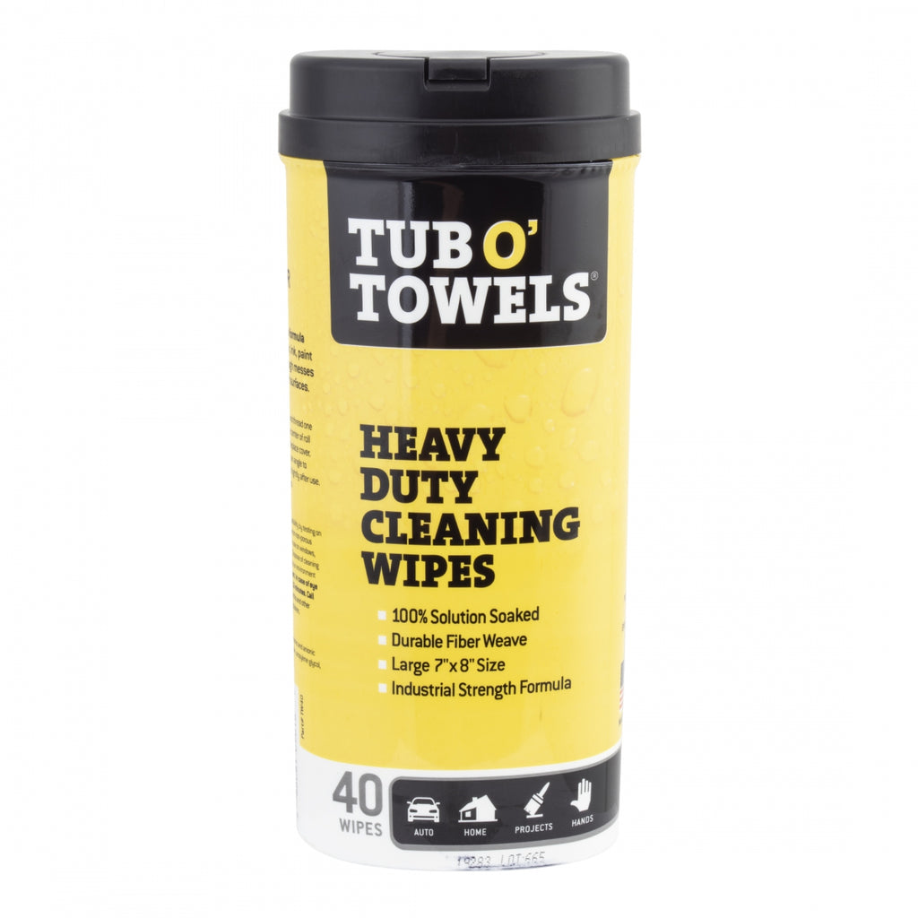 TUB O TOWELS HD WIPE CANISTER CNof40