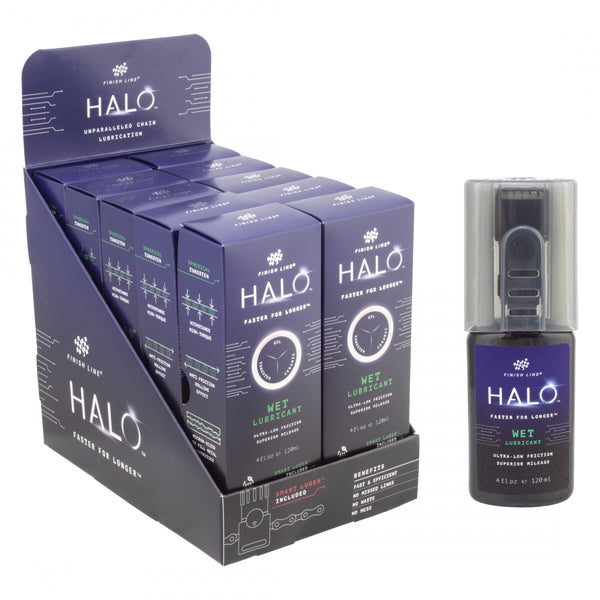 F-L HALO WET 4oz 10-BOTTLE DISPLAY w/SMART R