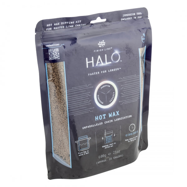 F-L HALO HOT WAX 600g GRANULAR BOIL BAG w/IMERSION TOOL