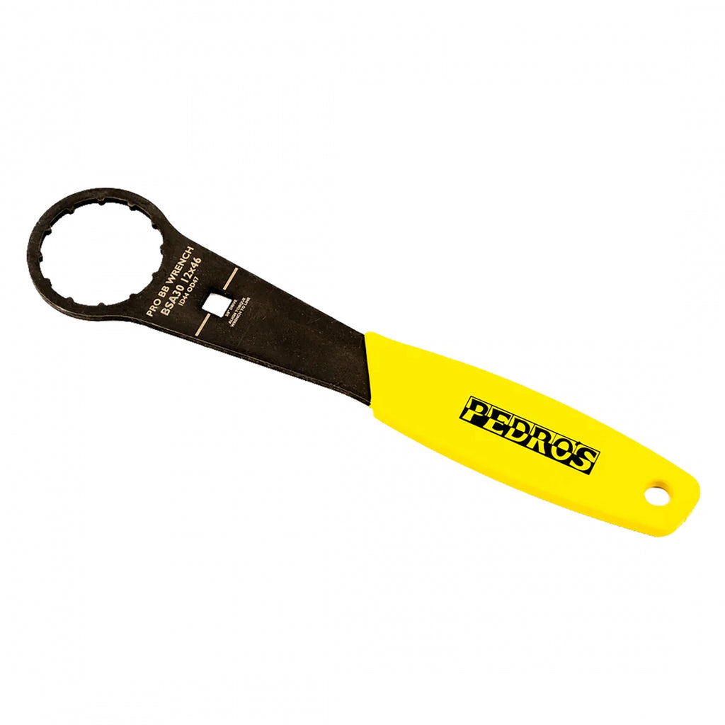 BOTTOM BRACKET PEDROS PRO WRENCH BSA30/DUB 12x46 YL/BK