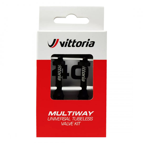VITTORIA MULTIWAY PV 40mm ALLOY BLACK PAIR