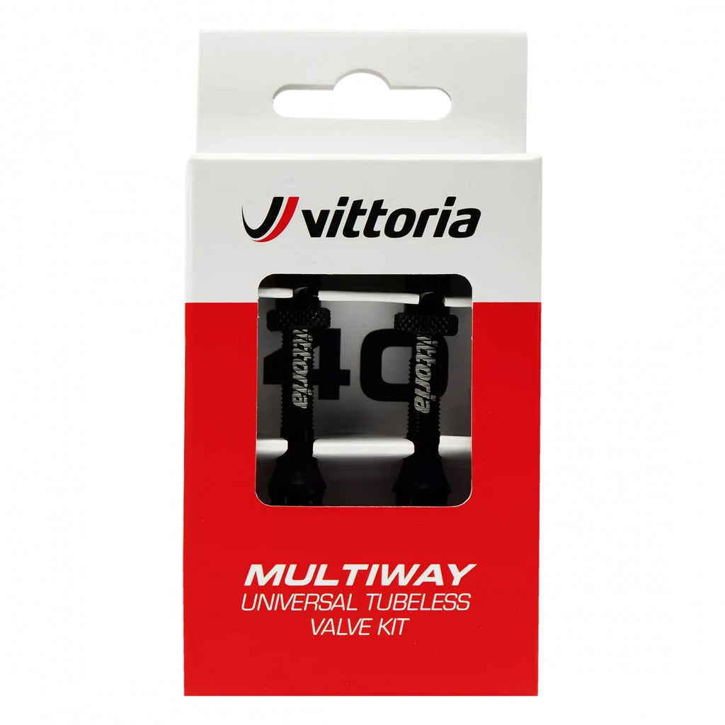 VITTORIA MULTIWAY PV 60mm ALLOY BLACK PAIR