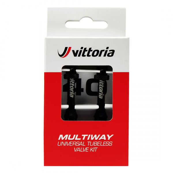 VITTORIA MULTIWAY PV 60mm ALLOY BLACK PAIR