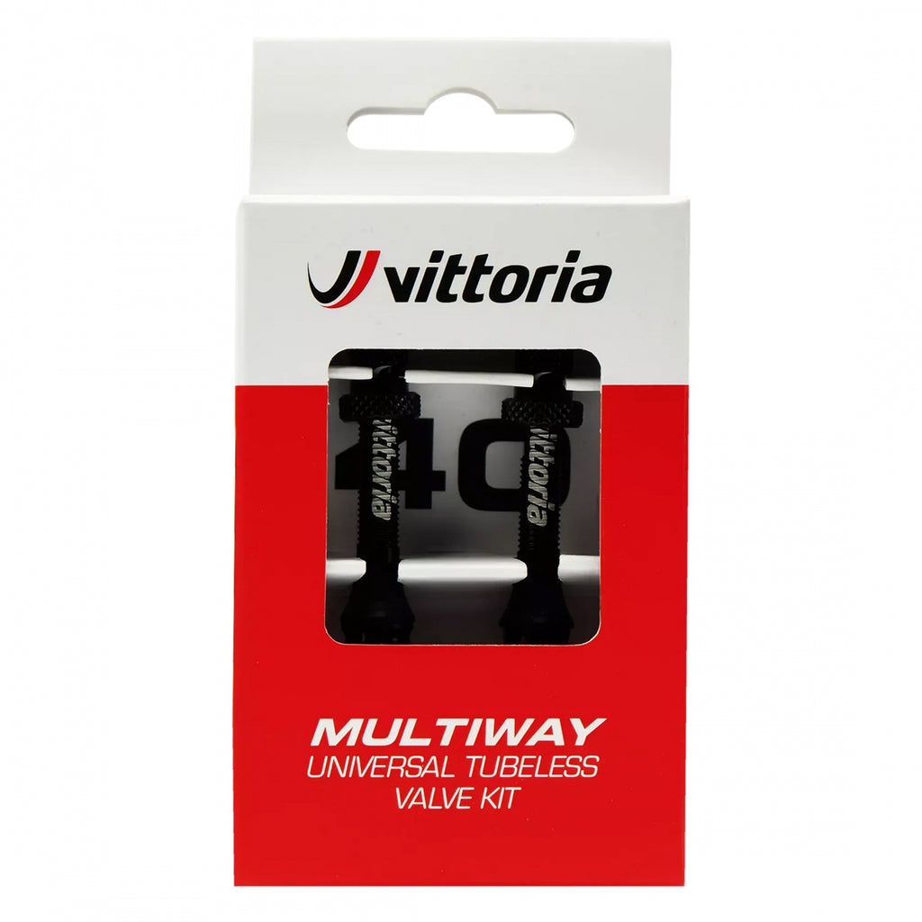 VITTORIA MULTIWAY PV 80mm ALLOY BLACK PAIR