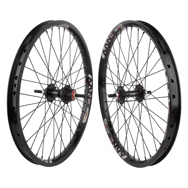 PAIR 20x1.75 406x21 SUN ENVY WELD BLACK 36 BLACK-OPS MX3100 1sp CASS 16T SEAL BLACK 110mm DTI2.0BK