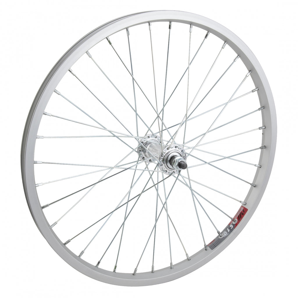 FRONT 20x1.75 406x19 ALLOY SILVER 36 ALLOY BO 3/8 SILVER 14gUCP