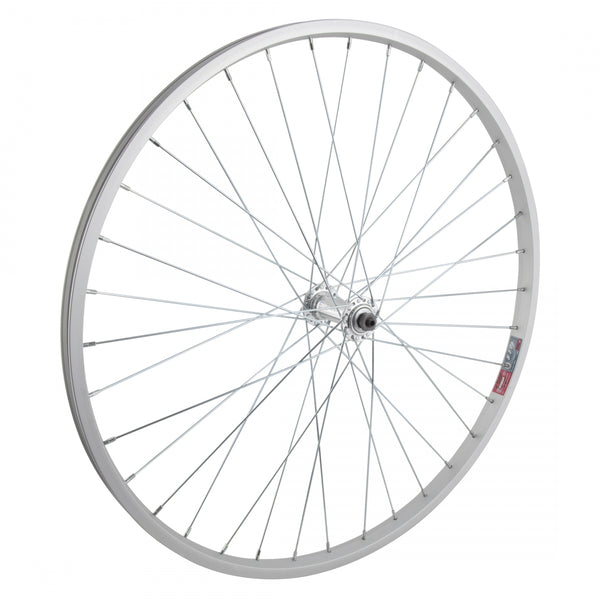 FRONT 26x1.5 559x19 ALLOY SILVER 36 ALLOY QR 14gUCP