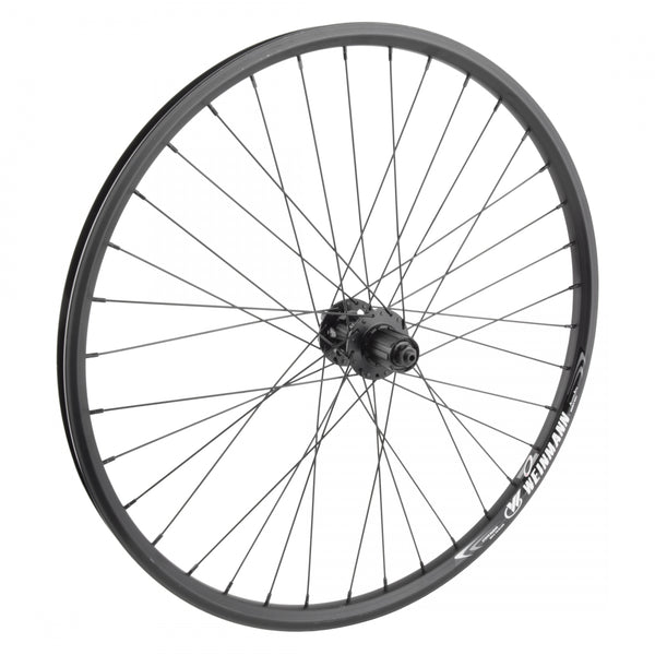 REAR 26x1.5 559x21 WEI XM280 DISC BLACK 36 WHEEL MASTER MT2000 8-10sCAS 6B BLACK 135mm14gBK