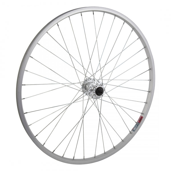 FRONT 26x1.5 559x19 ALLOY SILVER 36 ALLOY 6B QR SILVER 14gUCP