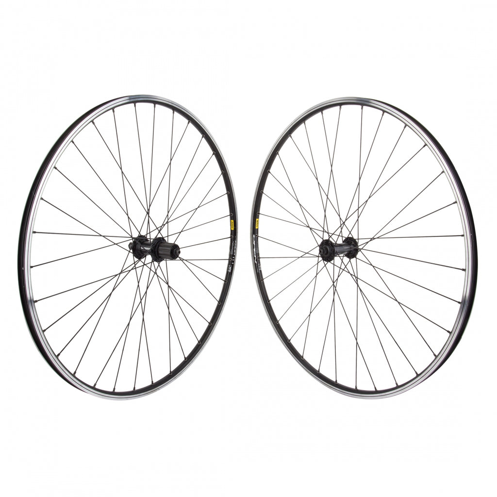 PAIR 700 622x15 MAV OPEN ELITE BLACK MSW 32 RS400 8-11sCASS BLACK 130mm DTI2.0BK