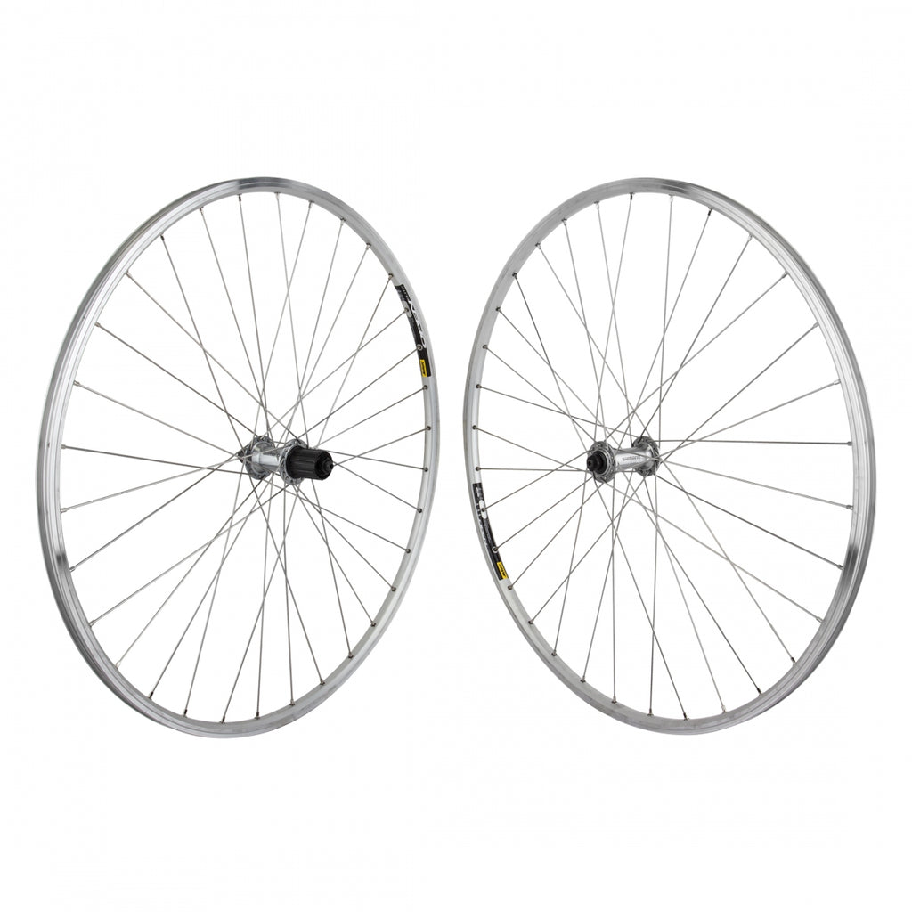 PAIR 700 622x15 MAV OPEN ELITE SILVER MSW 32 RS400 8-11sCASS SILVER 130mm DTI2.0SL