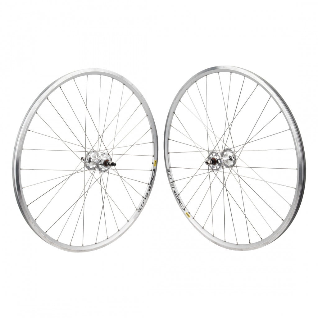 PAIR 700 622x15 MAV CXP ELITE SILVER 32 ORIGIN 8 FX/FW SEAL SILVER 120mm DTI2.0SL