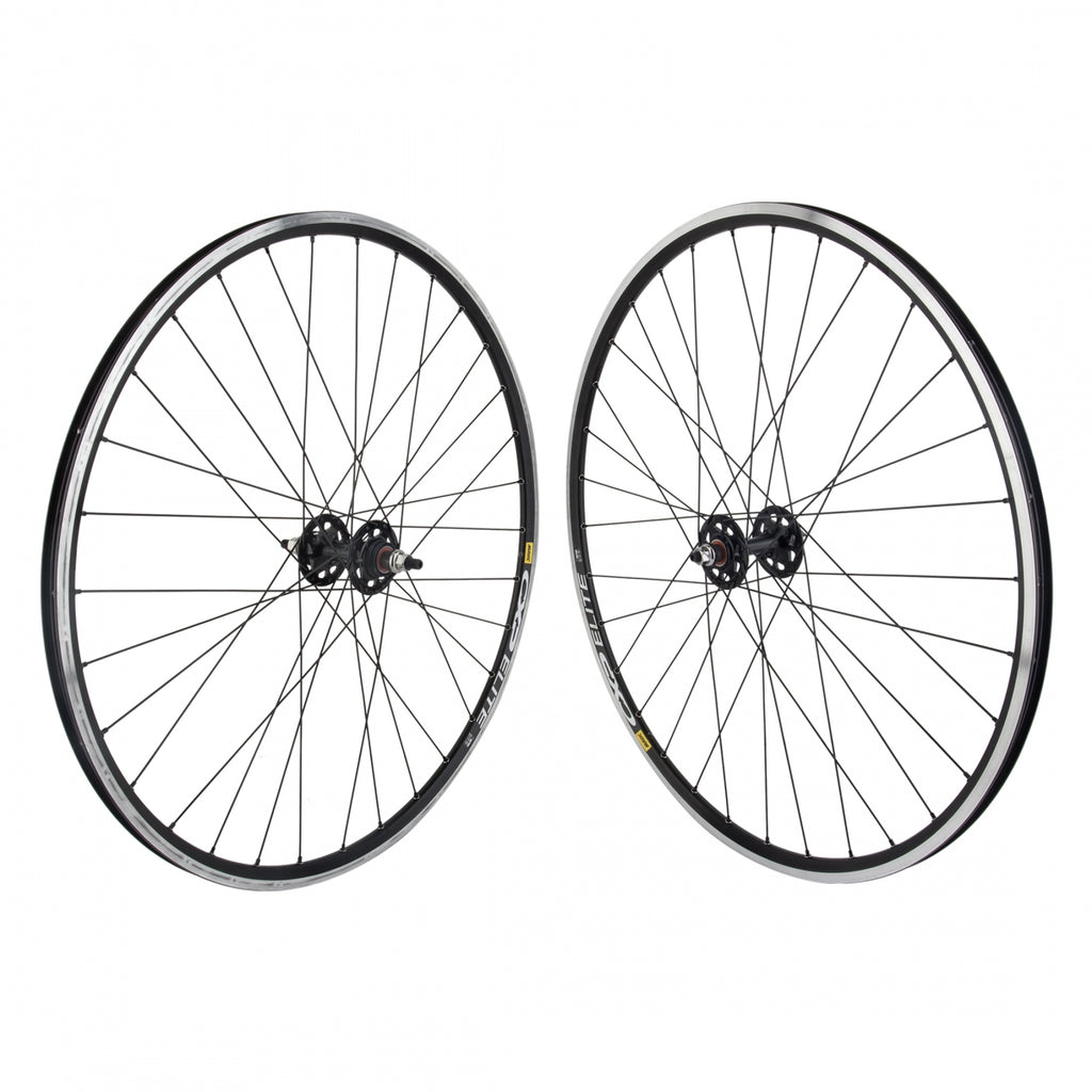 PAIR 700 622x15 MAV CXP ELITE BLACK MSW 32 ORIGIN 8 FX/FW SEAL BLACK 120mm DTI2.0BK