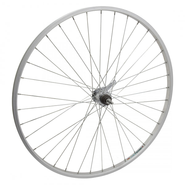 REAR 27x1-1/4 630x19 ALLOY SILVER 36 SHIMANO CB 110mm 14gUCP w/TRIM KIT