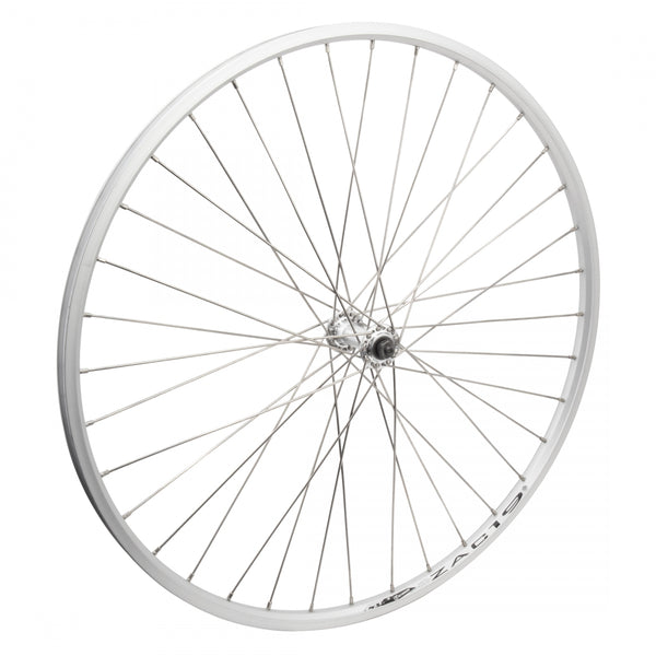FRONT 700x35 622x19 WEI ZAC19 SILVER 36 ALLOY QR SILVER 12gSS