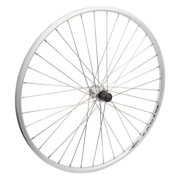 REAR 700x35 622x19 WEI ZAC19 SILVER 36 ALLOY 8-10sCAS QR SILVER 135mm 12gSS