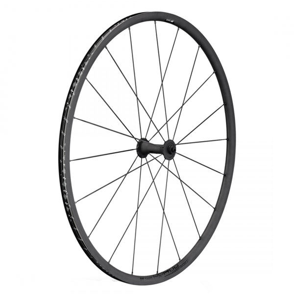 FRONT DT 700 622x18 PR1400 DICUT OXIC 21 100x5mm ROAD BLACK w/TUBELESS VALVE/TAPE/BRAKE PADS