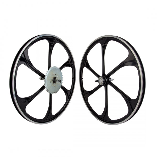 MAGURA WHEEL MASTER PAIR 26x1.5 559x27 ALLOY w/44T-FIXED BLACK
