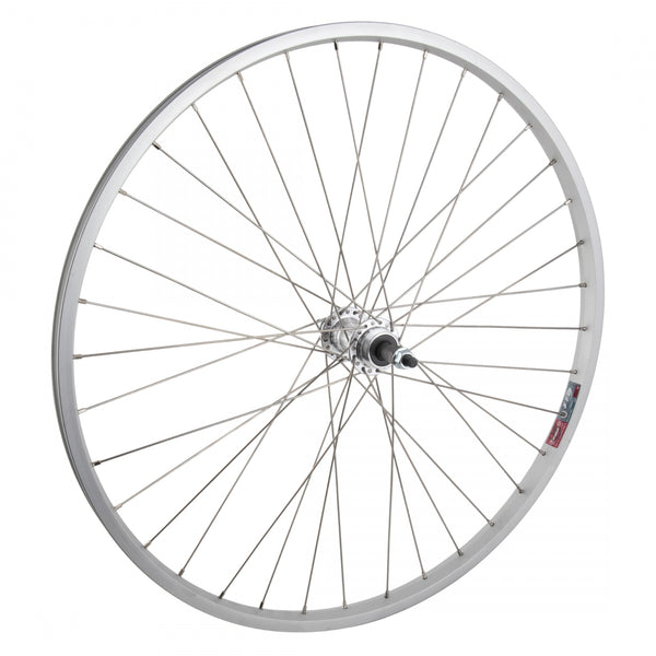REAR 26x1.5 559x19 ALLOY SILVER 36 ALLOY FW 5/6/7sp BO SILVER SS2.0SL