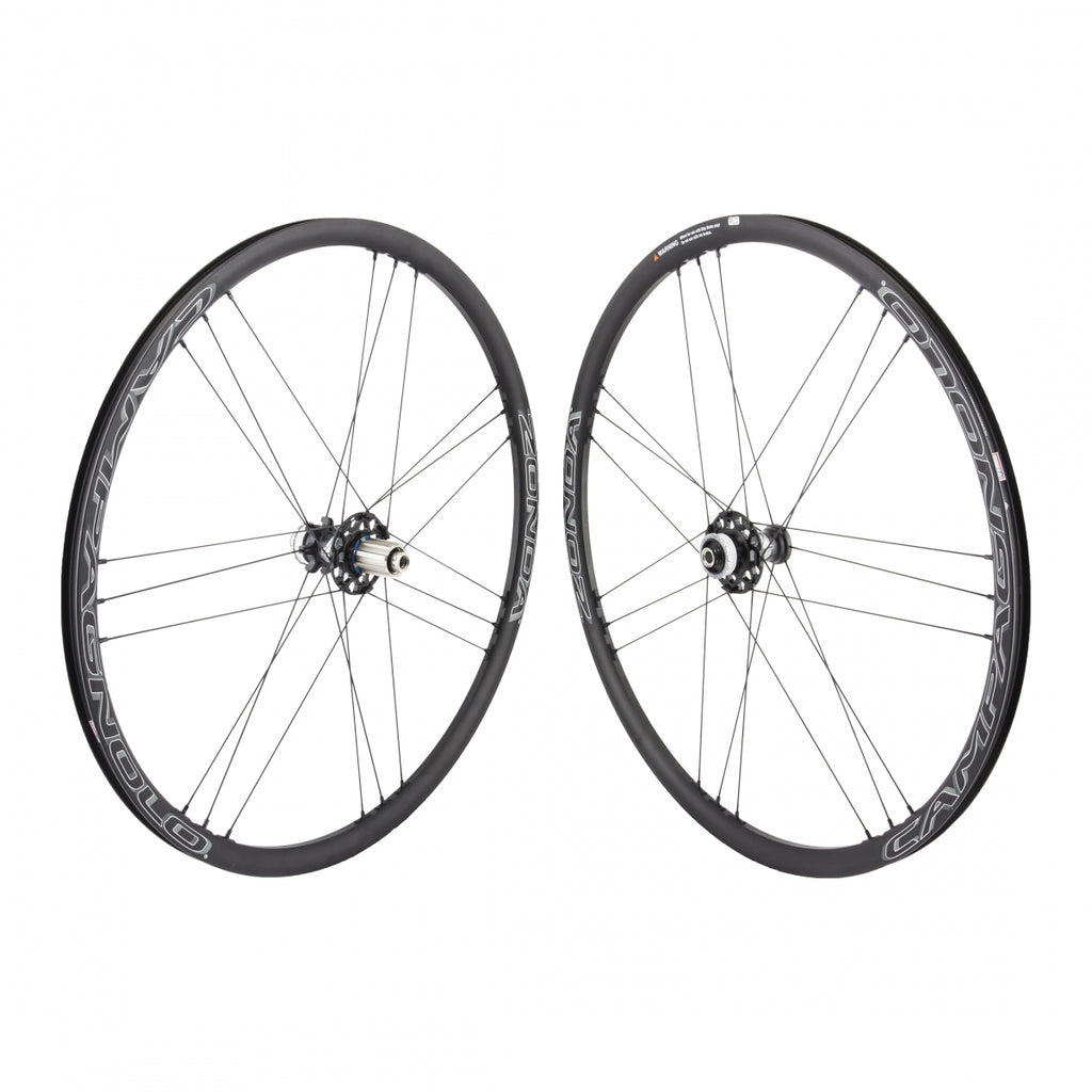 PAIR CAMPAGNOLO 700 ZONDA DB CAMPAGNOLO 9-12sCAS CL 12mm/12mm 142mm CLINCHER AFS