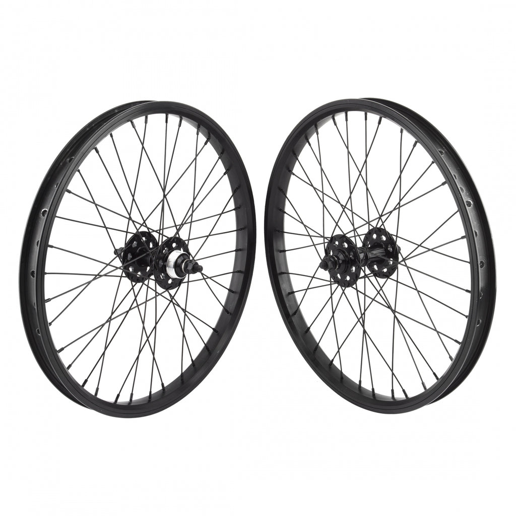 PAIR 20x1.75 406x24 SE BIKES BLACK 36 SE BIKES 1s FW SEAL 3/8 BLACK 110mm DTI2.0BK