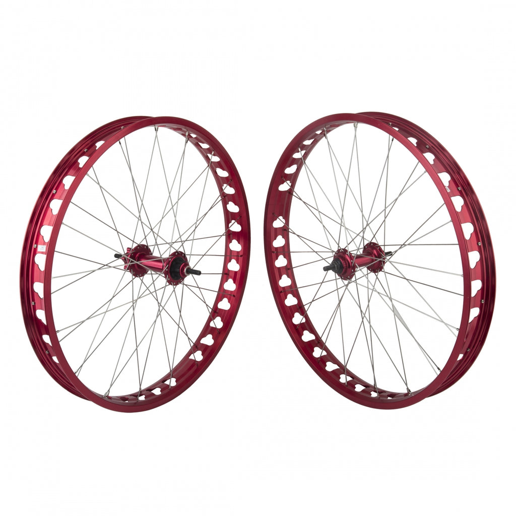 PAIR 26x4 559x60 SE BIKES RD 36 SE BIKES NON-DISC(FT) 6 BOLT(RR) 1sCAS 3/8 RD 135F/170Rmm DTI2.0SL