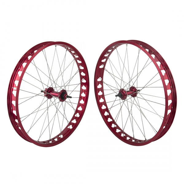 PAIR 26x4 559x60 SE BIKES RD 36 SE BIKES NON-DISC(FT) 6 BOLT(RR) 1sCAS 3/8 RD 135F/170Rmm DTI2.0SL