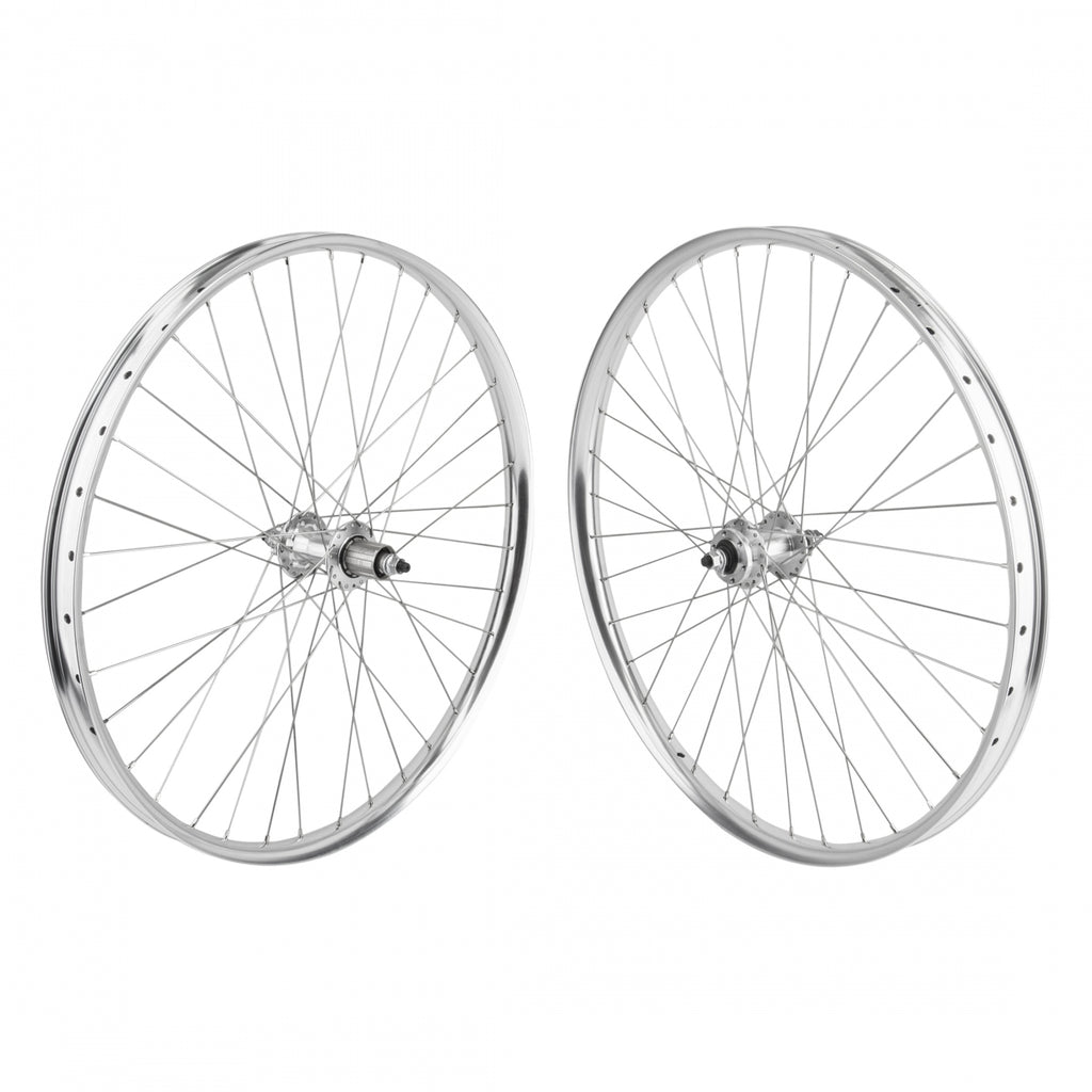 PAIR 27.5 584x36 SE BIKES OM DURO SILVER 36 SE RACING OM DURO 8-10sCAS 6B 3/8 LOOSE SEAL SILVER 110mm 148MM DTI2.0SL