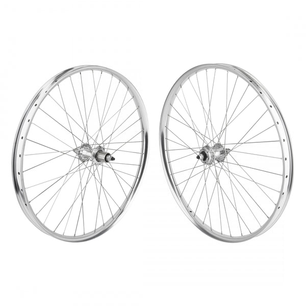 PAIR 27.5 584x36 SE BIKES OM DURO SILVER 36 SE RACING OM DURO 8-10sCAS 6B 3/8 LOOSE SEAL SILVER 110mm 148MM DTI2.0SL