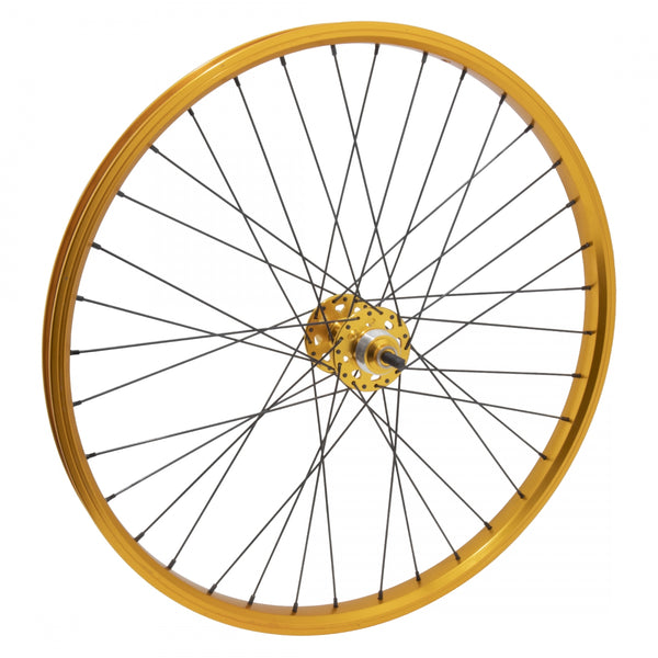 REAR 24x1.75 507x24 SE BIKES GOLD 36 SE BIKES 1s FW SEAL 3/8 GOLD 110mm DTI2.0BK