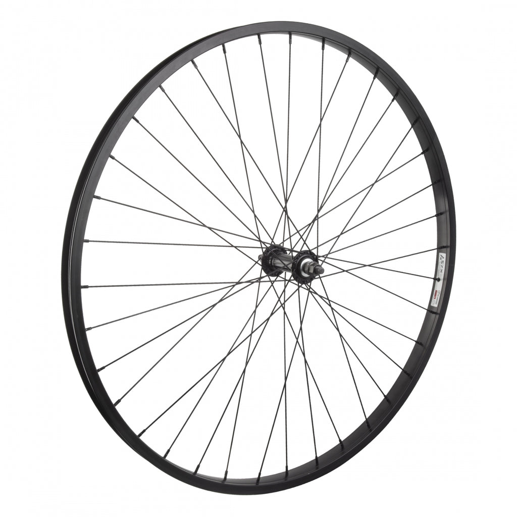 FRONT 700x35 622x25 ALLOY BLACK 36 WHEEL MASTER MT5000BO 3/8 BLACK 100mm 14gBK