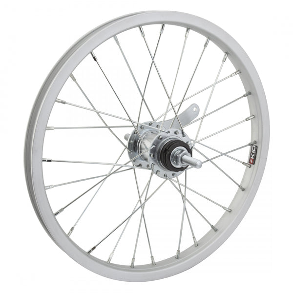 REAR 16x1.75 305x19 ALLOY SILVER 28 KT CB 110mm 14gUCP w/TRIM KIT