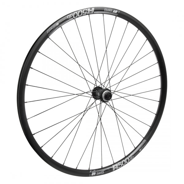 FRONT 700 622x22.5 DT R500 BLACK DISC 32 SHIMANO R7070 CL 12mm BLACK 100mm DT2.0BK