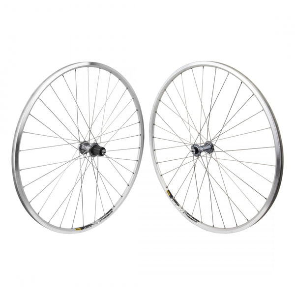 PAIR 700 622x15 MAV OPEN PRO SILVER MSW 32 SHIMANO R7000 8-11sCASS QR SILVER 130mm DT2.0SL