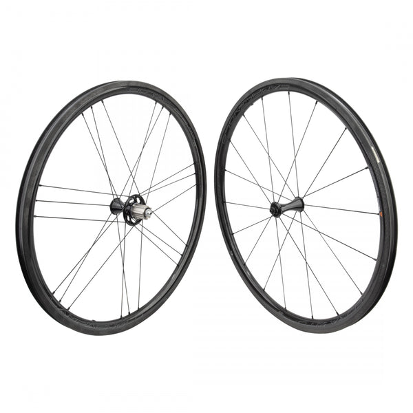 PAIR CAMPAGNOLO 700 BORA WTO 33 CAMPAGNOLO 10-12s CASS QR DK LABEL CLINCHER