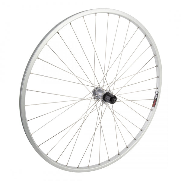 REAR 700x35 622x18 SUN CR18 SILVER 36 SHIMANO T3000 8-10sCAS QR SILVER 135mm DTI2.0SL