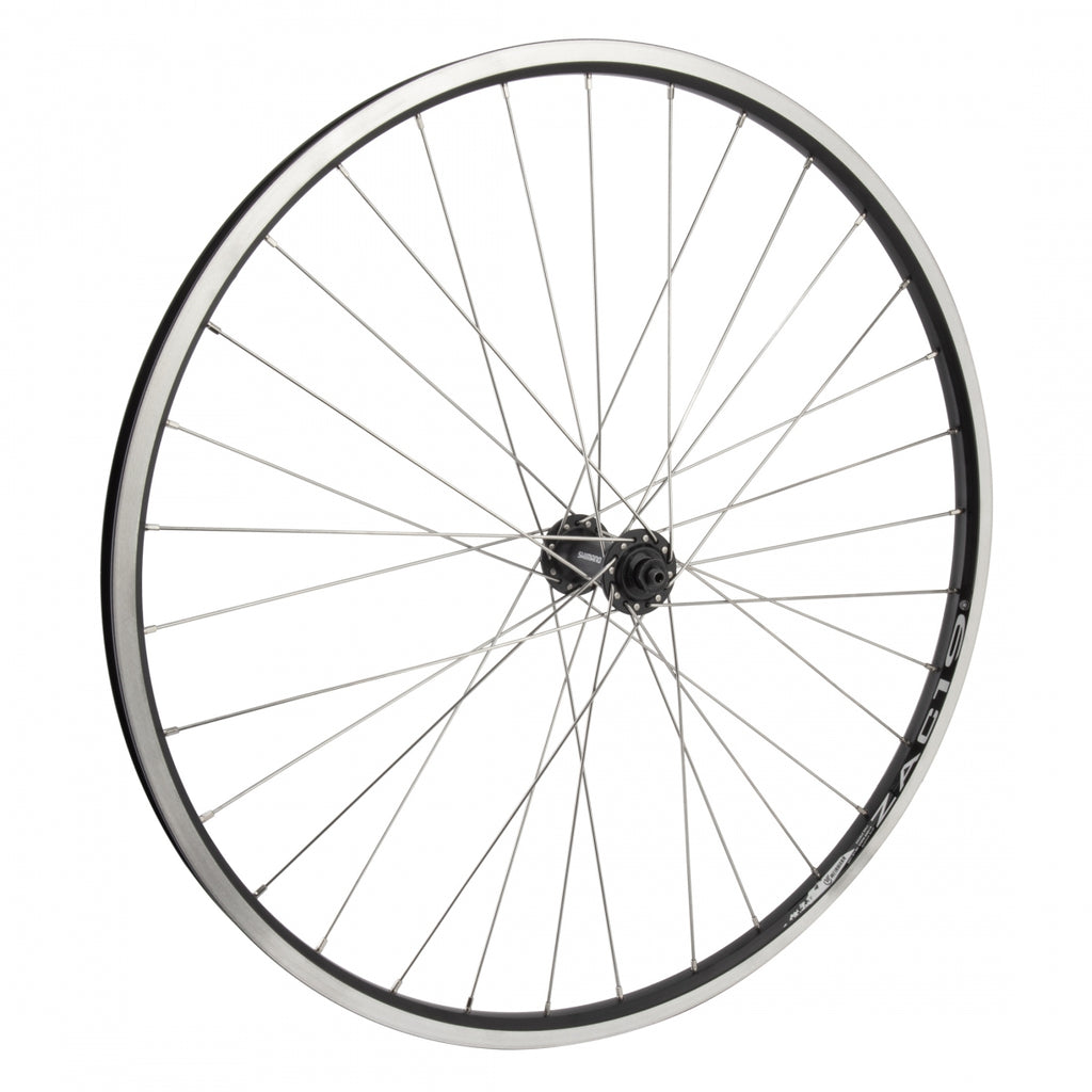FRONT 26x1.5 559x19 WEI ZAC19 BLACK MSW 32 SHIMANO T3000 QR BLACK 100mm DTI2.0SL
