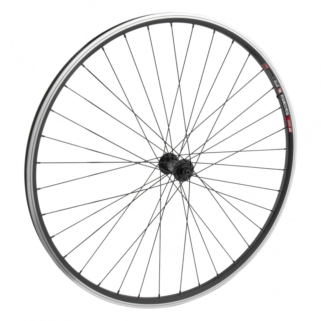 FRONT 700 622x19 DT 535 BLACK MSW 36 SHIMANO T3000 QR BLACK 100mm DTI2.0BK