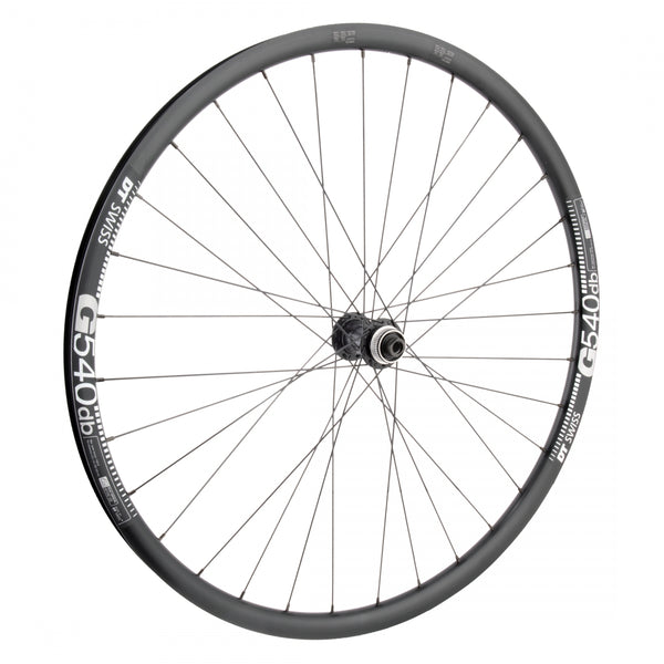 FRONT 700 622x24 DT G540 BLACK DISC 32 SHIMANO RS470 CL 12mm SEAL BLACK 100mm DTI2.0BK