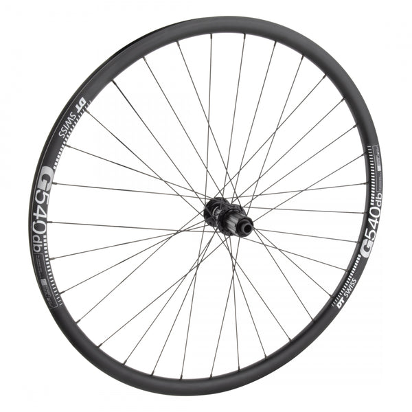 REAR 700 622x24 DT G540 BLACK DISC 32 SHIMANO RS470 8-11sCAS CL 12mm SEAL BLACK 142mm DTI2.0BK