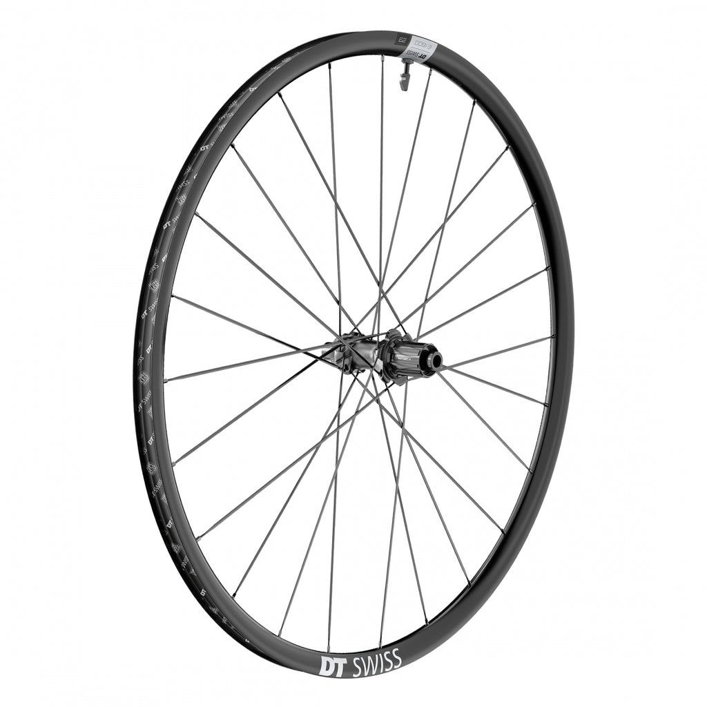 REAR DT 700 622x22 E1800 SPLINE 23 142x12mmTA CL SHIMANO 11s ROAD TBLS BLACK