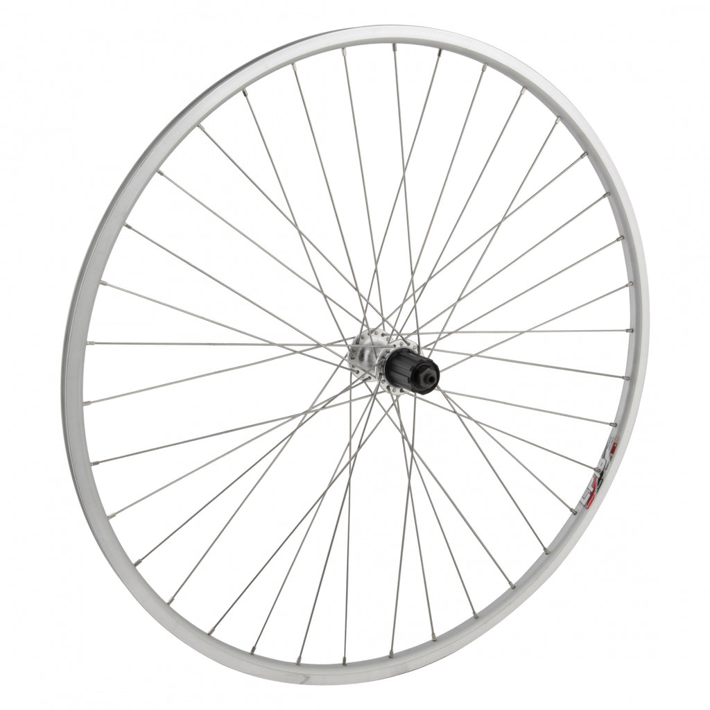REAR 700 622x14 WEI LP18 SILVER 36 WHEEL MASTER RD1000 8-11sCAS SILVER QR 130mm SS2.0SL