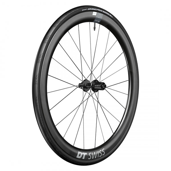 REAR DT 700 622x22 ERC1400 DICUT 45 142x12mmTA CL SHIMANO 11s ROAD TBLS BLACK w/CONT GP 5000 STR